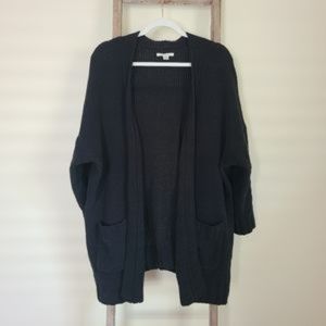 American Eagle Oversized Chenille Open Cardigan